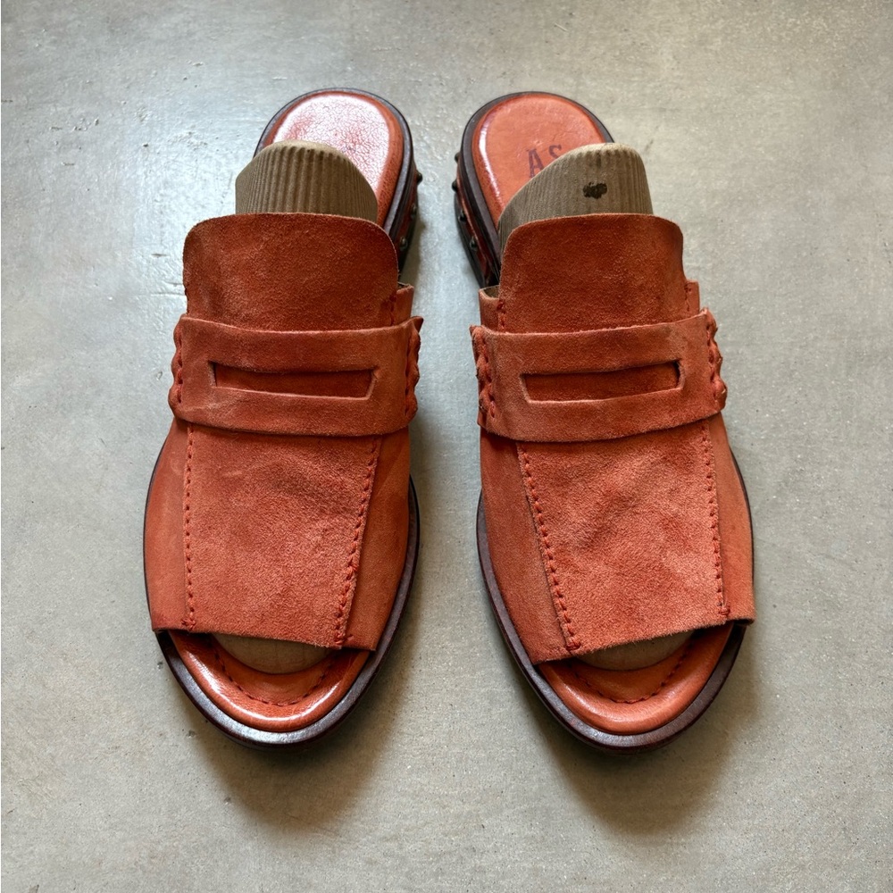 A.S.98 Gino Suede Sandals - Picture 5 of 16